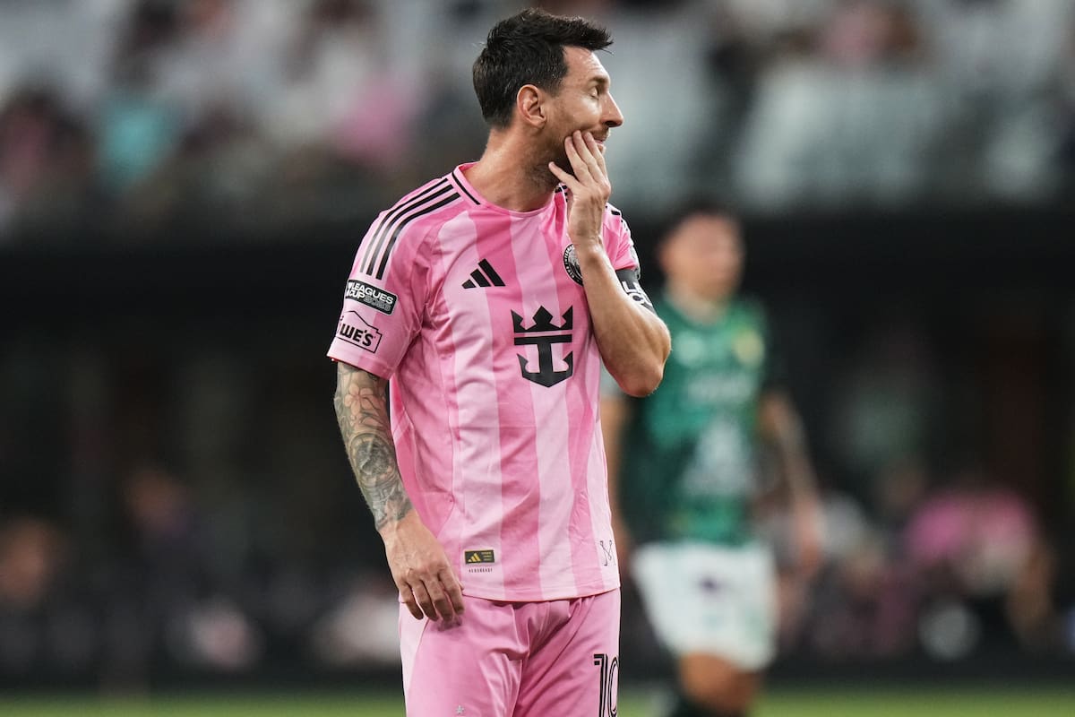 Lionel Messi volvió a la acción con Inter Miami tras la muerte de su padre, Jorge. //Foto, AP: Lynne Sladky