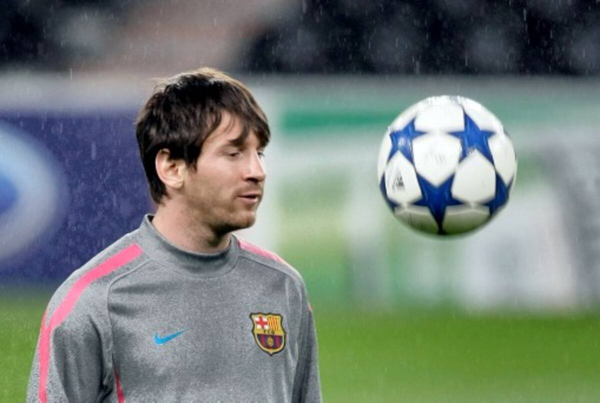 Lionel Messi, figura del Barcelona y genio del fútbol mundial. AP