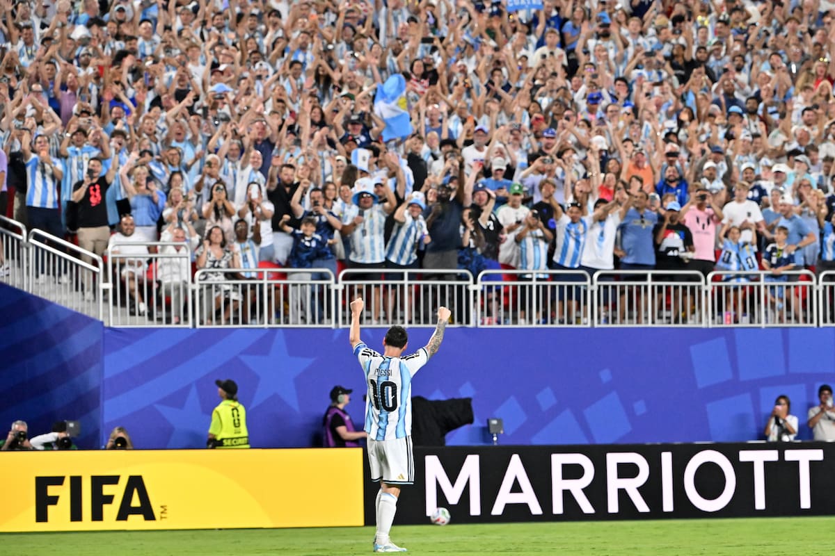 Lionel Messi se despedirá de su afición contra Benín en el Monumental de Buenos Aires. //Foto, EFE: AMY KONTRAS