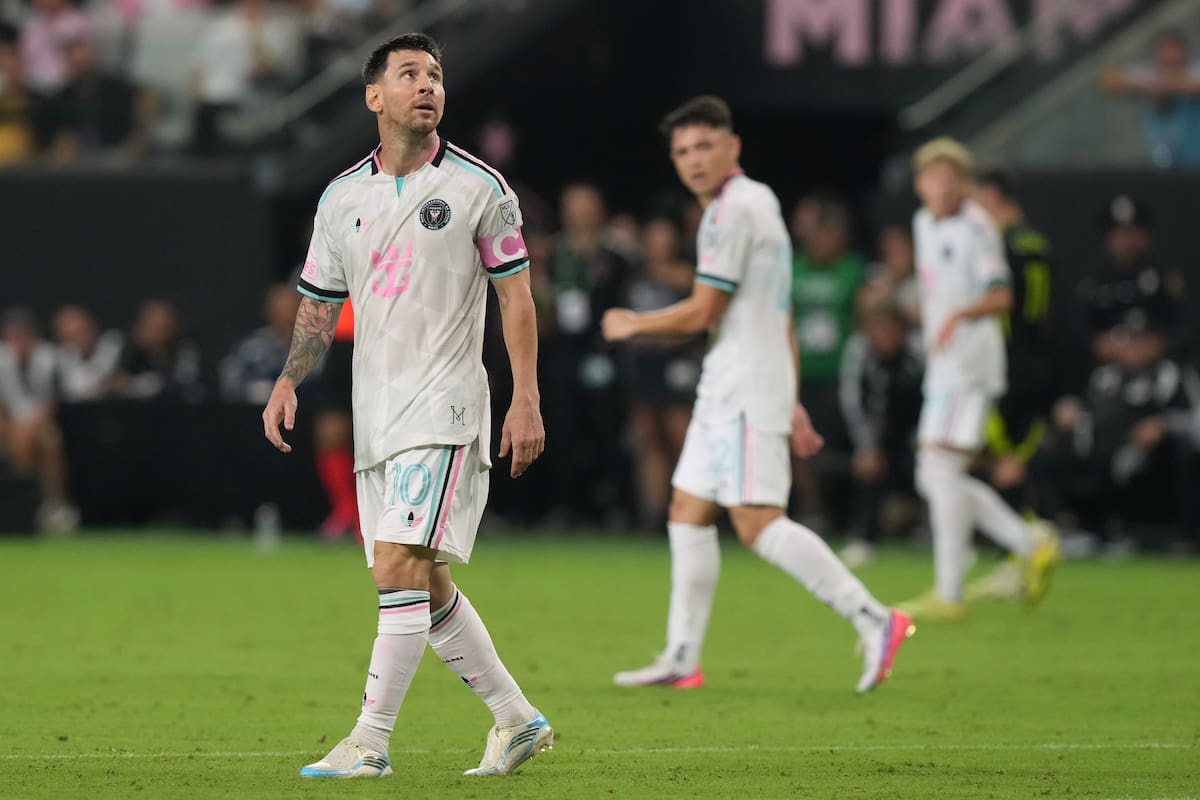 Lionel Messi volvió a la acción con Inter Miami en dramático empate