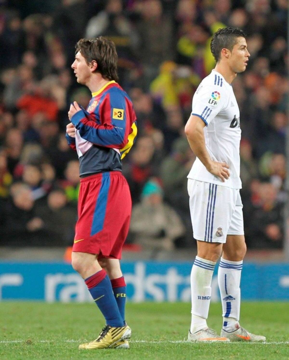 Lionel Messi y Cristiano Ronaldo protagonizaron la época más apasionante de los partidos entre Barcelona y Real Madrid. //Archivo EFE