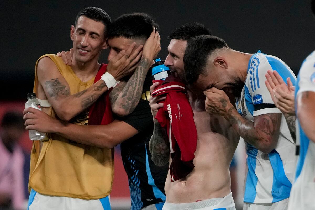 Messi y Di María hablaron tras clasificar a la final de la Copa América