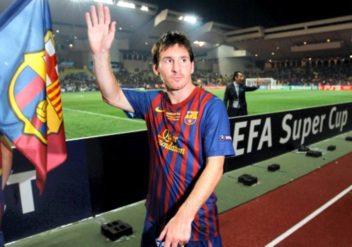 Lionel Messi sumó ayer otro título con el Barcelona. AFP