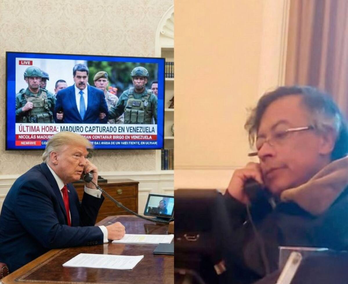 el presidente de Estados Unidos, Donald Donald Trump mantuvo una llamada telefónica con el presidente de Colombia, Gustavo Petro. Ambos habían tenido intensas discusiones en los últimos días a través de redes sociales.