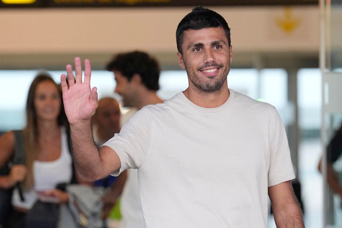 Video: así fue presentado Rodri en Barcelona tras su fichaje