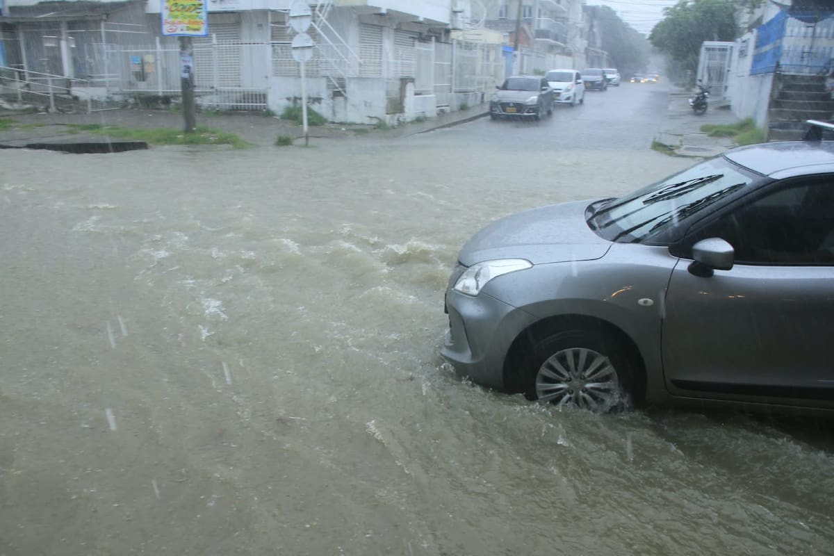 Lluvia en Cartagena. // julio castaño
