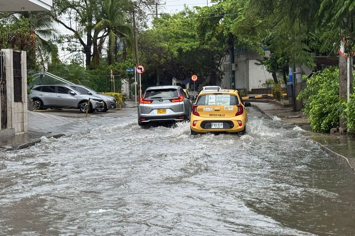 Recomendaciones de movilidad por pronóstico de lluvias este fin de semana en Cartagena