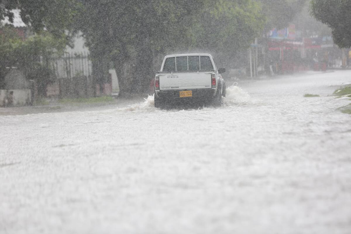 Fuertes lluvias se registraron este 2 de diciembre en zonas de Cartagena