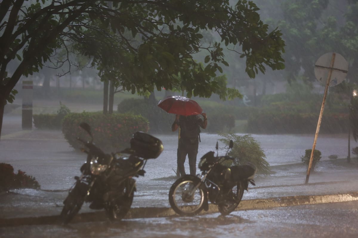 Fuertes lluvias en Cartagena. // Foto: Luis Herrán - El Universal
