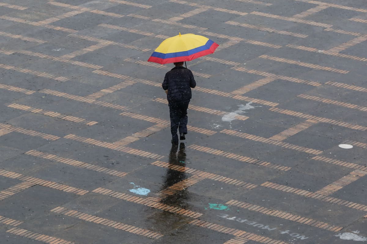 Ideam prevé lluvias fuertes en 10 departamentos en octubre. // Foto: Colprensa - John Paz