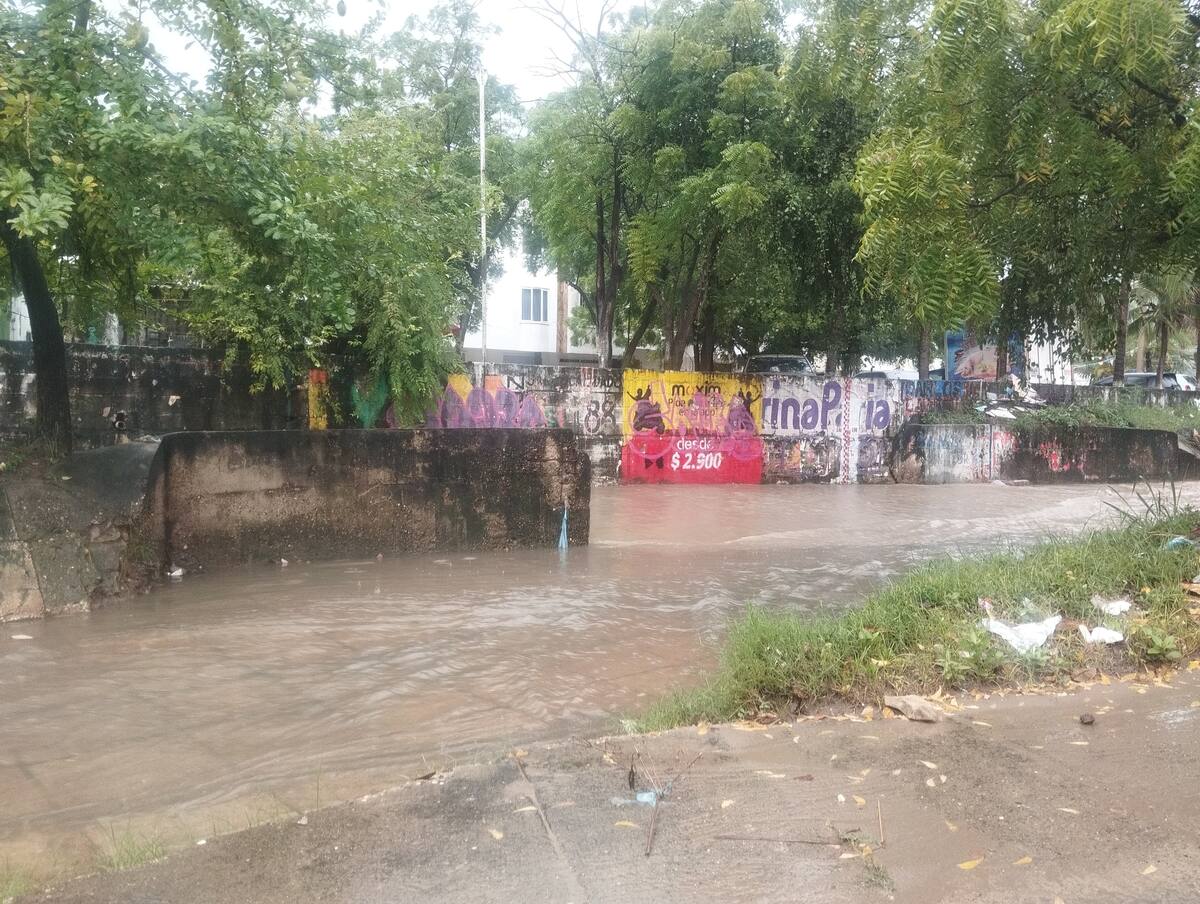 Cartagena bajo la lluvia, así se vivió el fenómeno.// Foto: Óscar Díaz - El Universal