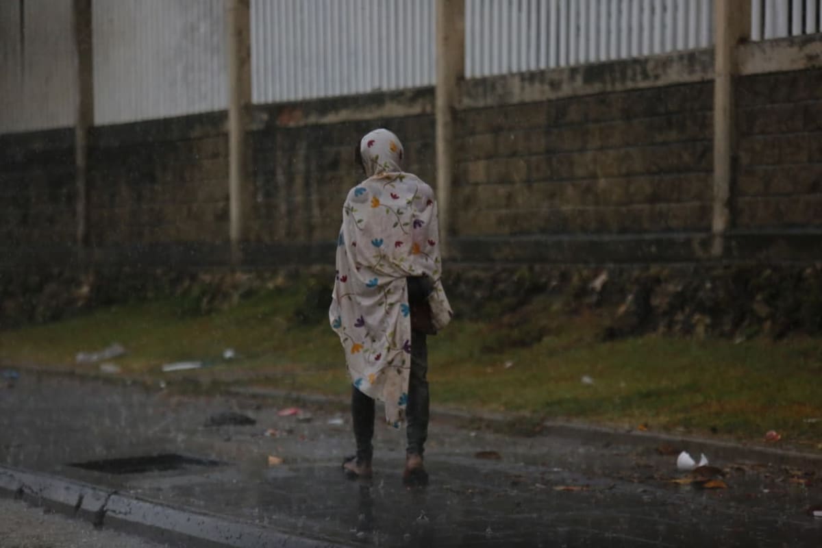 Lluvias en Cartagena. // Foto: Luis Herrán - El Universal