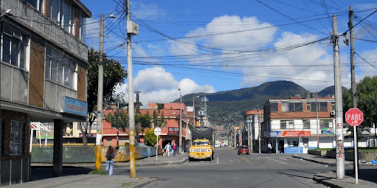 Localidad Rafael Uribe Uribe en Bogotá donde los señalados habrían cometido un hurto. //Foto redes sociales