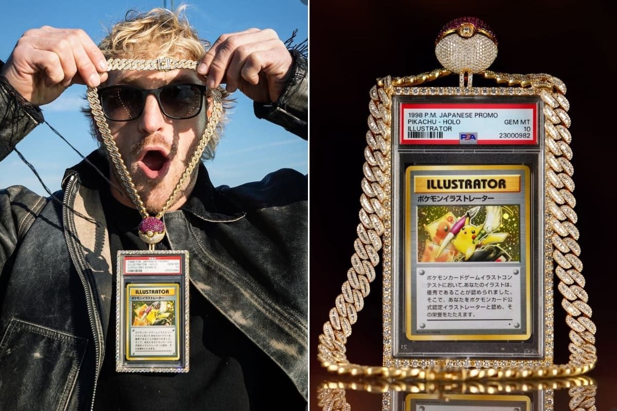 Logan Paul vendió la carta de Pokémon más cara de todos los tiempos: esto costó