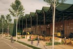 Comienza la transformación de Lomita Arena: Yamil Arana puso la primera piedra del nuevo parador turístico sostenible