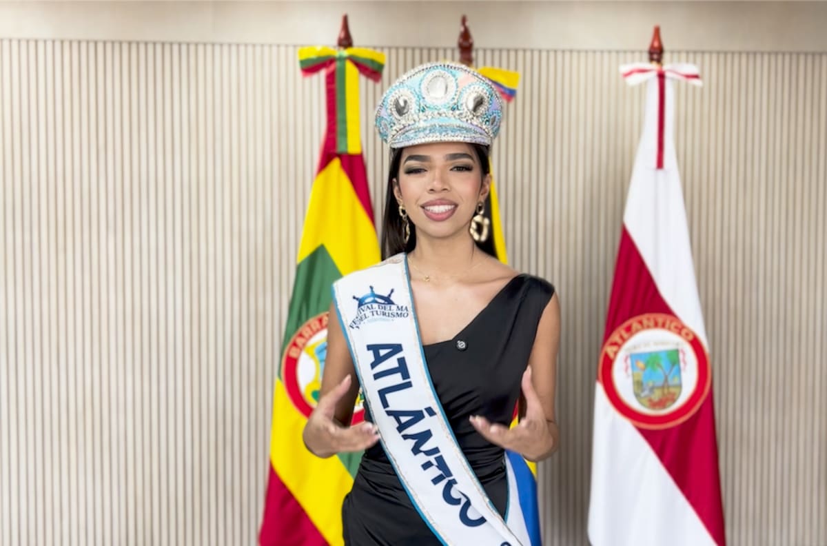 Lorangelly Monsalvo, representará al Atlántico en el Reinado del Mar en Santa Marta.//Cortesía Gobernación del Atlántico.