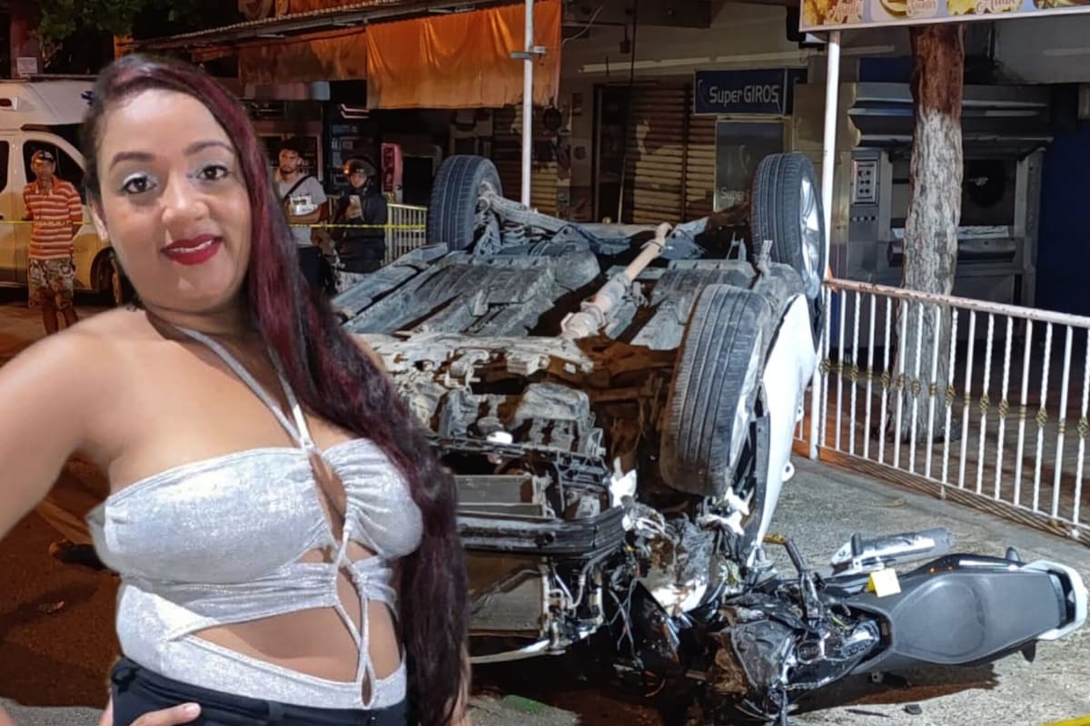 Lorena Castro, la mujer que murió en el fuerte accidente frente a Mi Vaquita