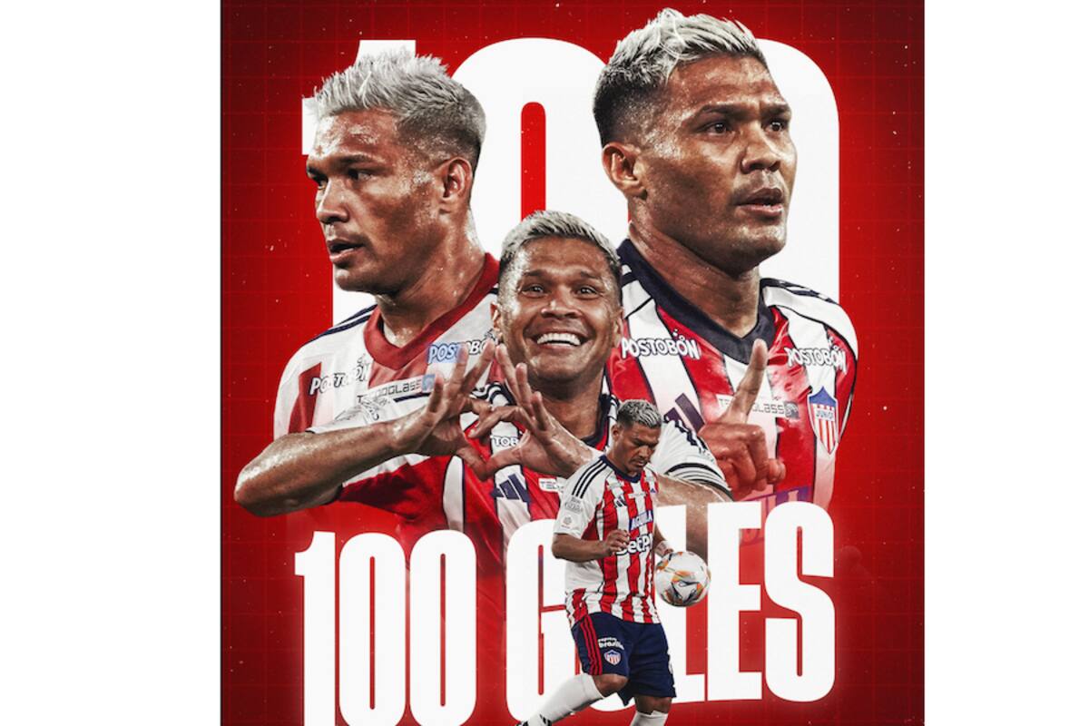 La Chinita está de fiesta: Teófilo Gutiérrez llegó a 100 goles con Junior