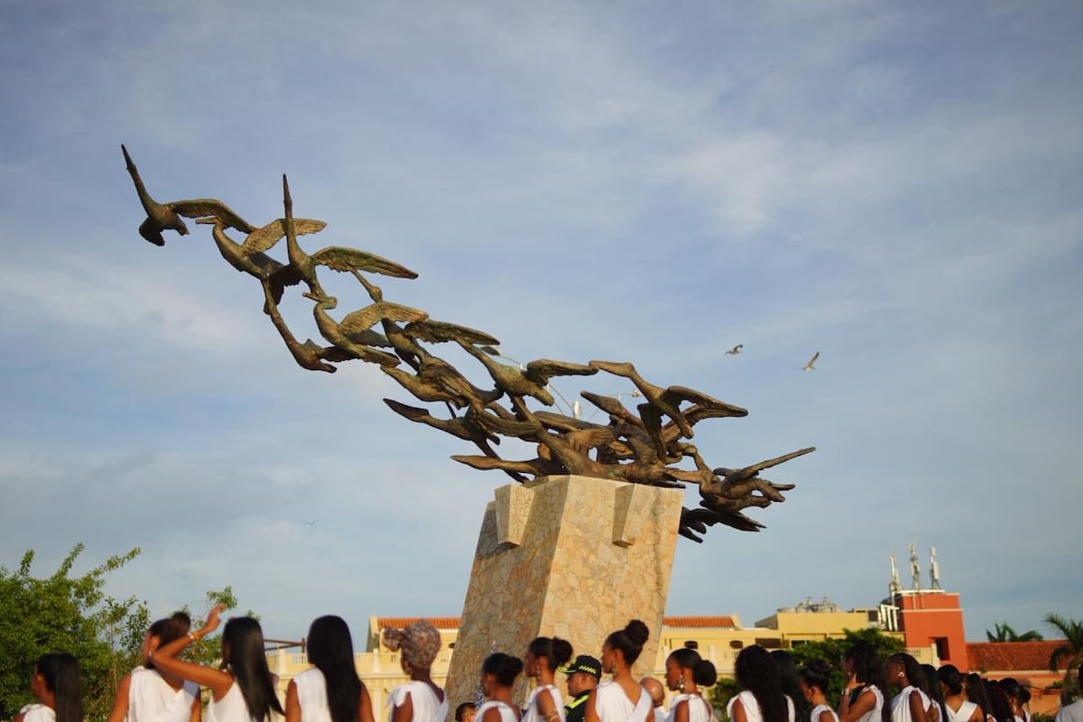 Alcaldía de Cartagena renovó el monumento a Los Alcatraces: así quedó