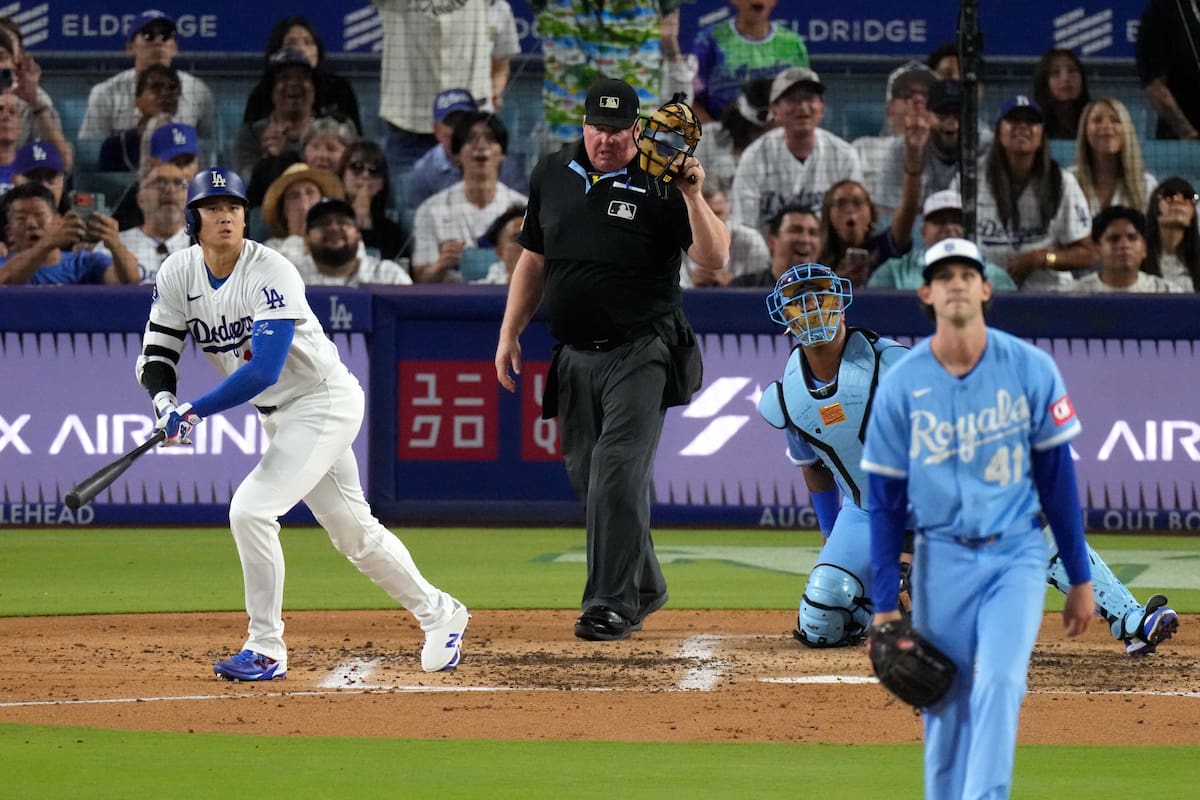 Los Ángeles Dodgers barren a los Reales de Kansas y enlazan nuevo triunfo