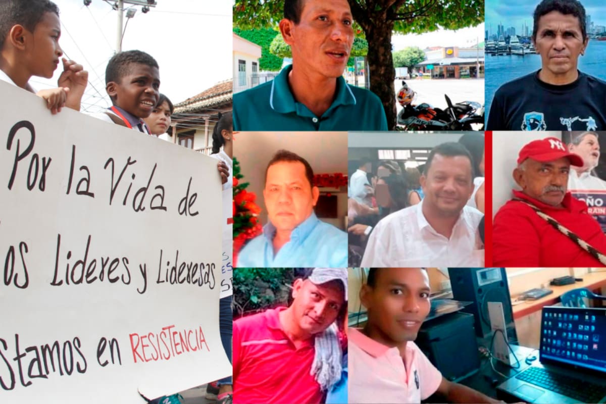 11 líderes sociales en Bolívar fueron asesinados durante el 2022
