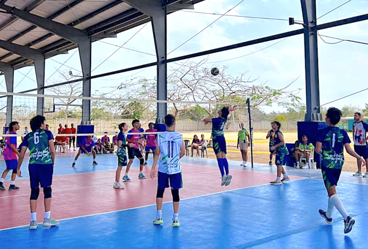 Deporte como el voleibol hacen parte de los CBC Games 2026, un torneo escolar que que reúne a más de 600 estudia antes de Colombia y Chile.//Cortesía CBC Games.