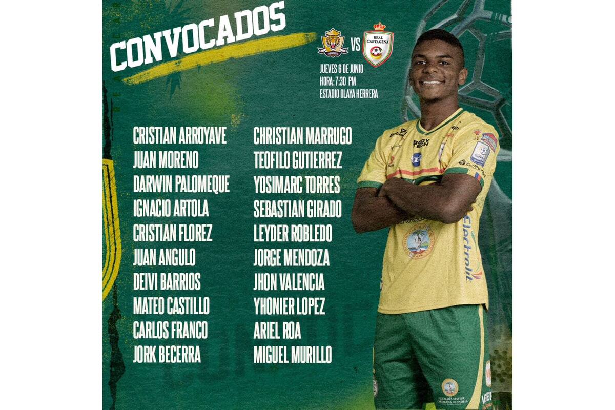 Estos son los convocados. // Foto: cortesía