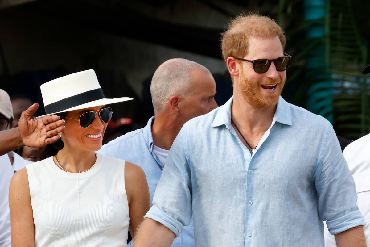 Los duques de Sussex, el príncipe Harry y Meghan. EFE/ Ricardo Maldonado