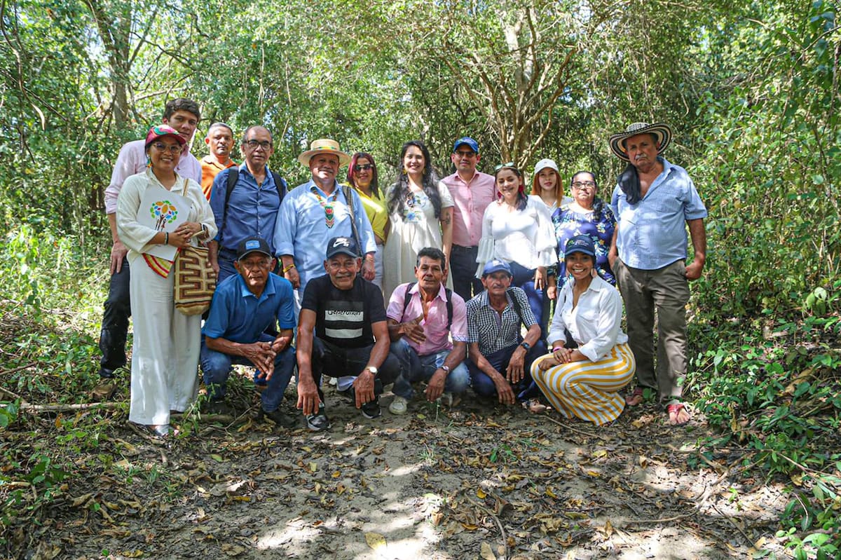 Más de 260 hectáreas restituidas en los Montes de María, a víctimas del conflicto. // Cortesía.