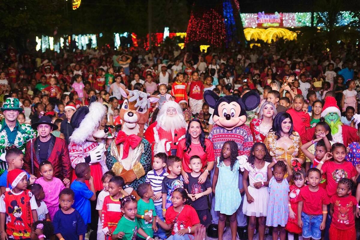 Los niños de las Localidades de Cartagena recibieron regalos