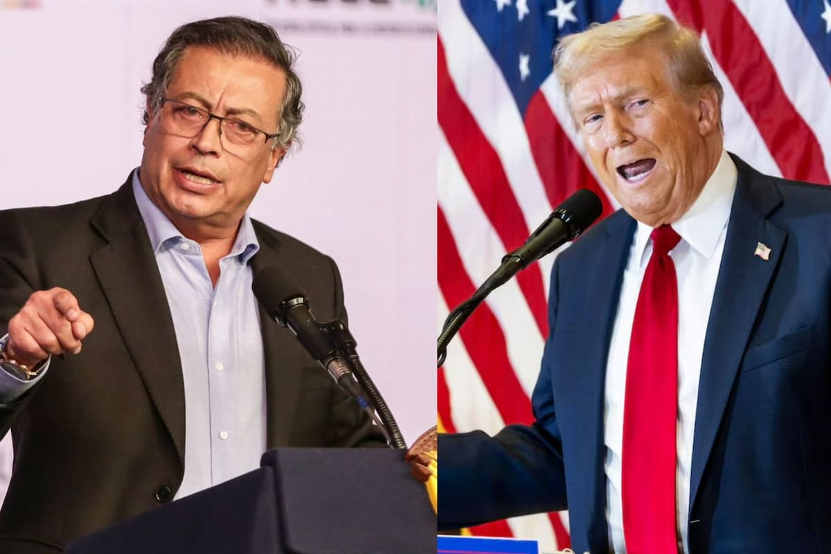 Petro le responde a Trump tras fuerte comentario sobre Latinoamérica