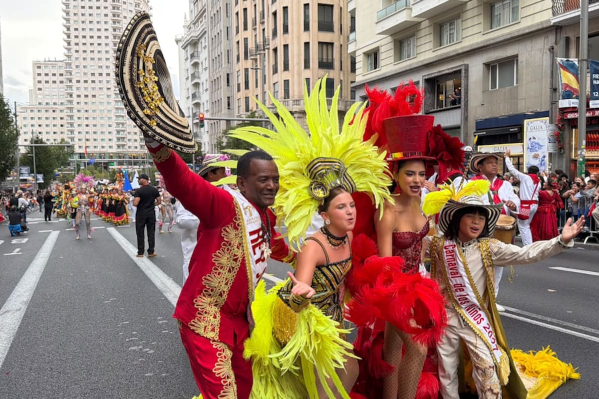 Barranquilla se tomó la Gran Vía de Madrid e invitó a que vengan a la ciudad y al Carnaval