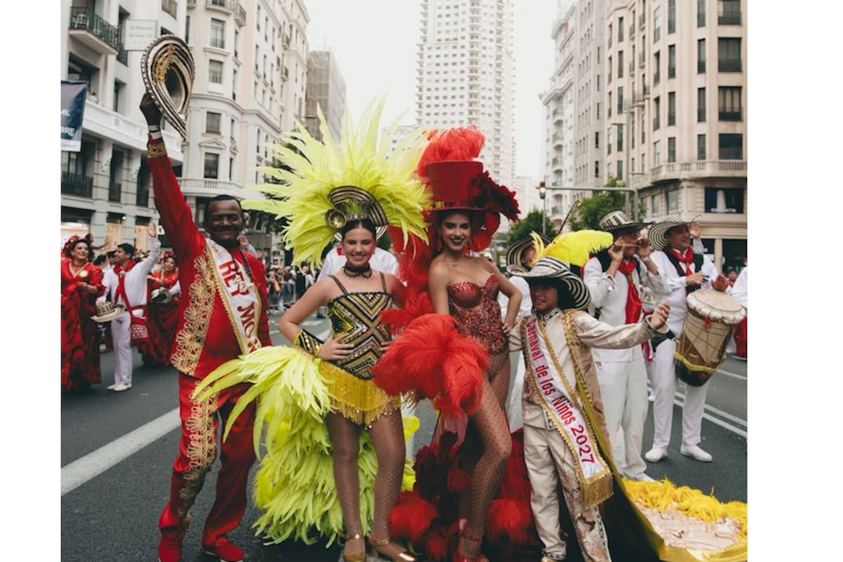 Barranquilla se tomó la Gran Vía de Madrid e invitó a que vengan a la ciudad y al Carnaval