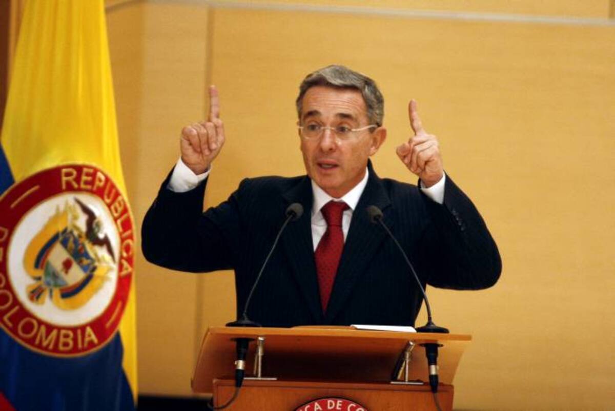 Álvaro Uribe Vélez, expresidente de Colombia. COLPRENSA
