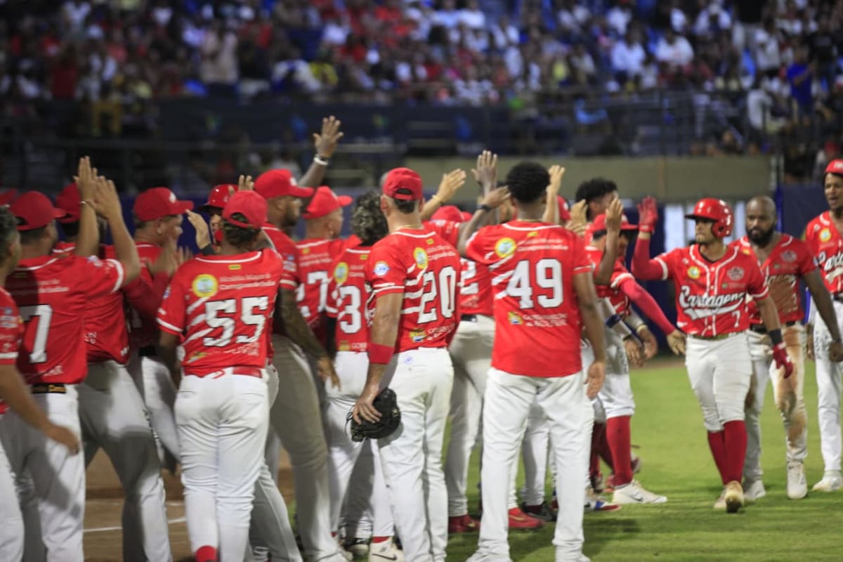 Los Tigres van por un nuevo título en el béisbol colombiano. //Foto: Óscar Díaz Acosta - El Universal