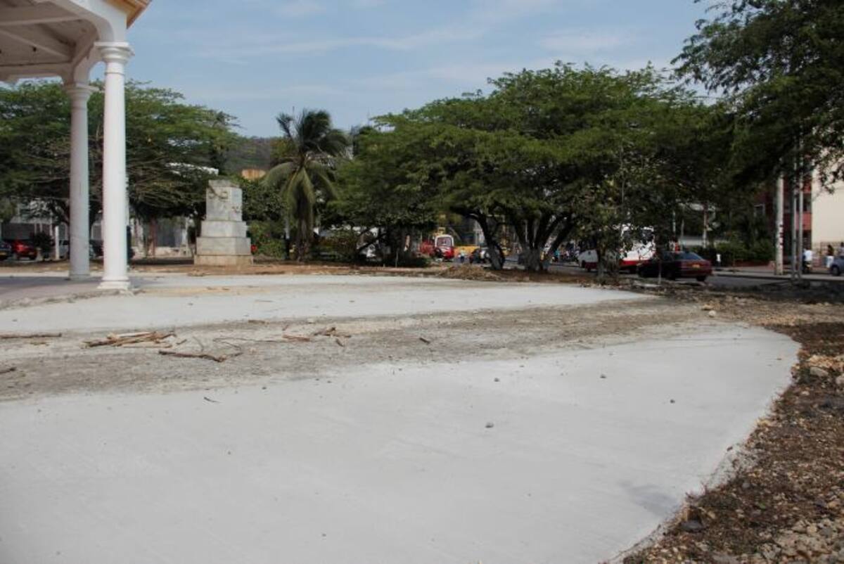 Se espera que en dos meses las obras del parque estén terminadas en su totalidad. SANTIAGO PREDICADO- ELUNIVERSAL.COM.CO