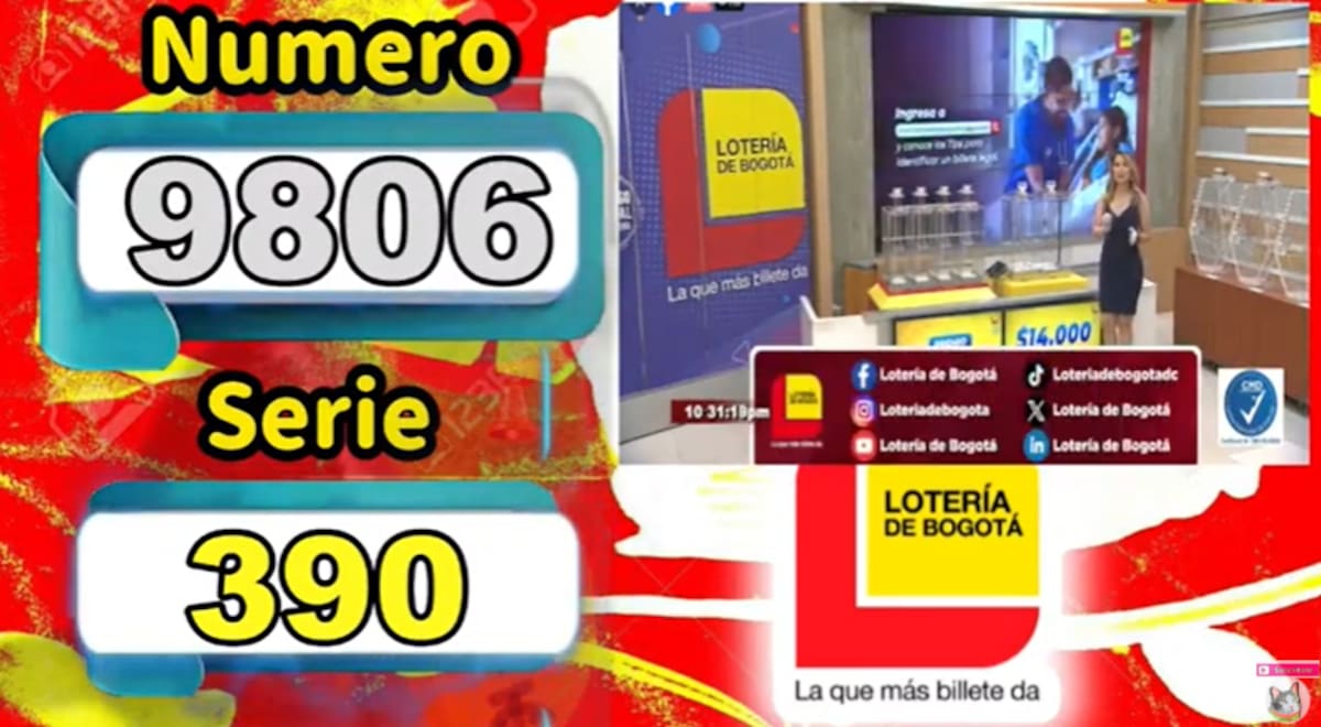 Lotería de Bogotá. // Foto: captura de pantalla