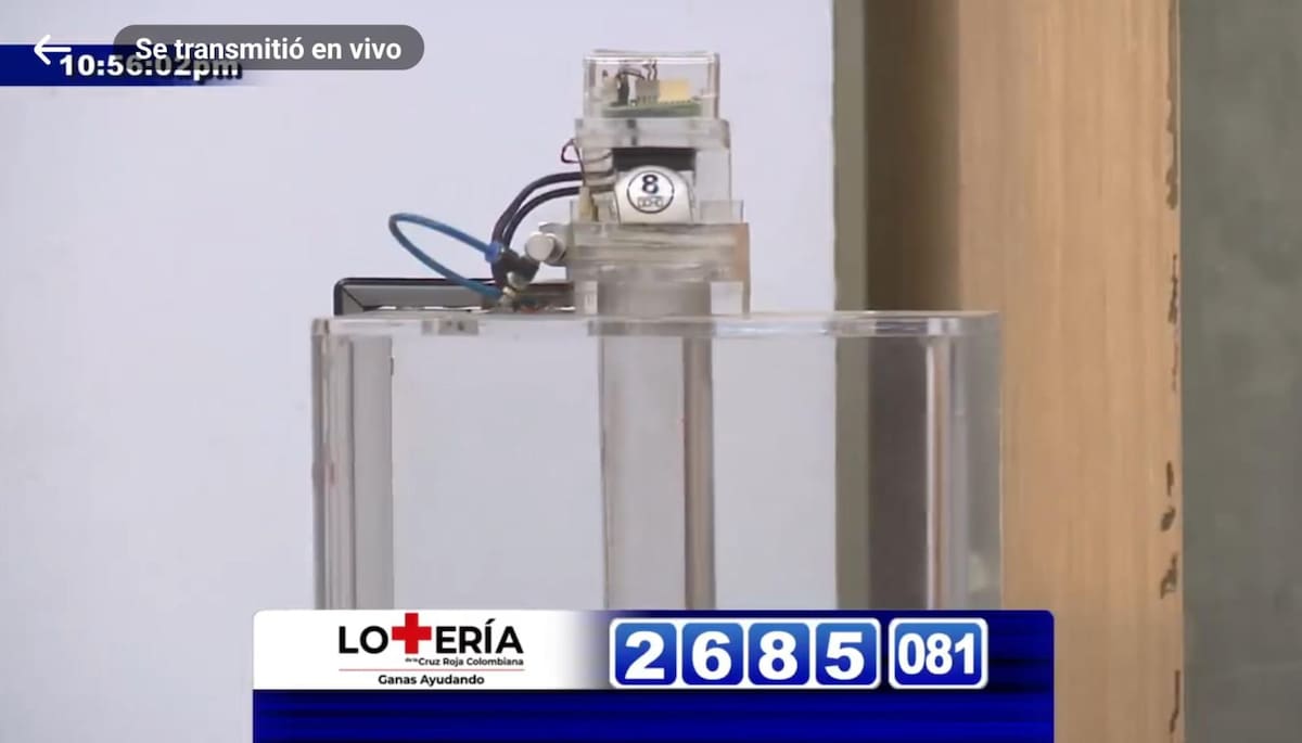 Sorteo Lotería de la Cruz Roja 27 de agosto de 2024.