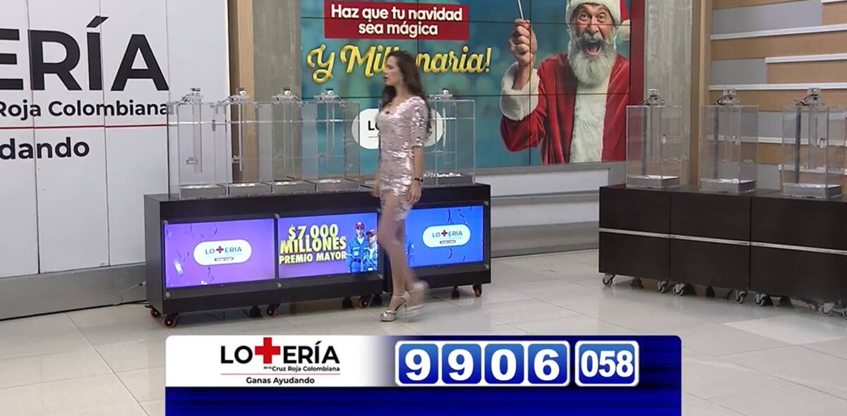 Resultado del premio mayor de la Lotería de la Cruz Roja del 10 de diciembre de 2024.