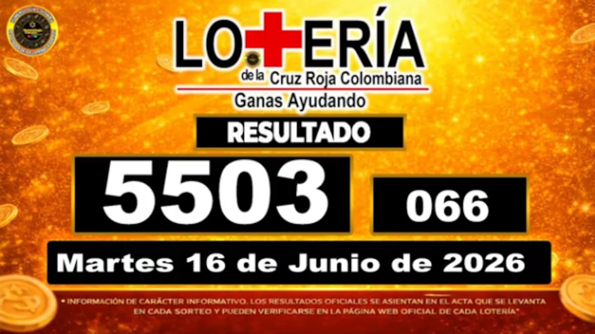 Lotería de la Cruz Roja. // captura de pantalla