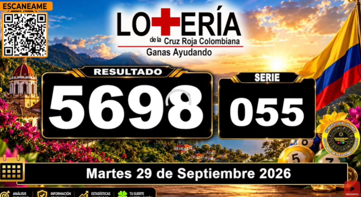 Lotería de la Cruz Roja del 29 de septiembre de 2026. // Lotería de la Cruz Roja del 29 de septiembre de 2026.