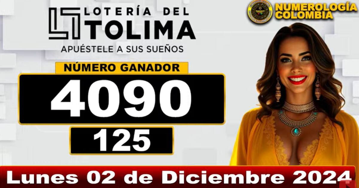 Lotería del Tolima. // Foto: captura de pantalla