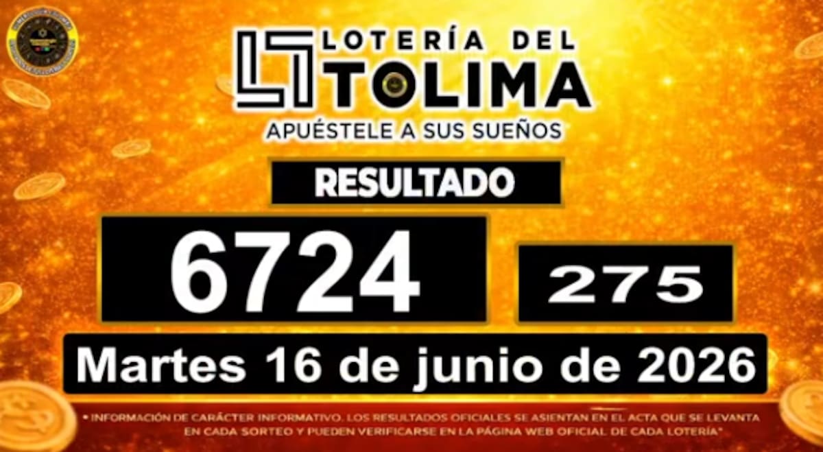 Lotería del Tolima. // Captura de pantalla