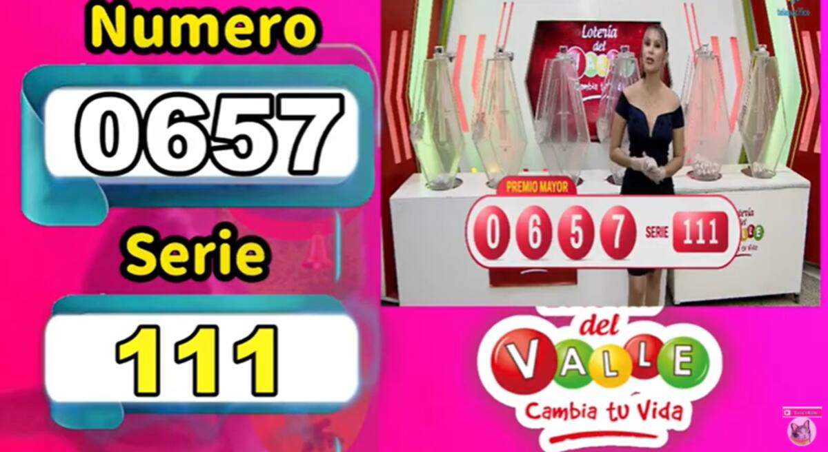 Lotería del Valle del 2 de abril de 2025. // Foto: captura de pantalla
