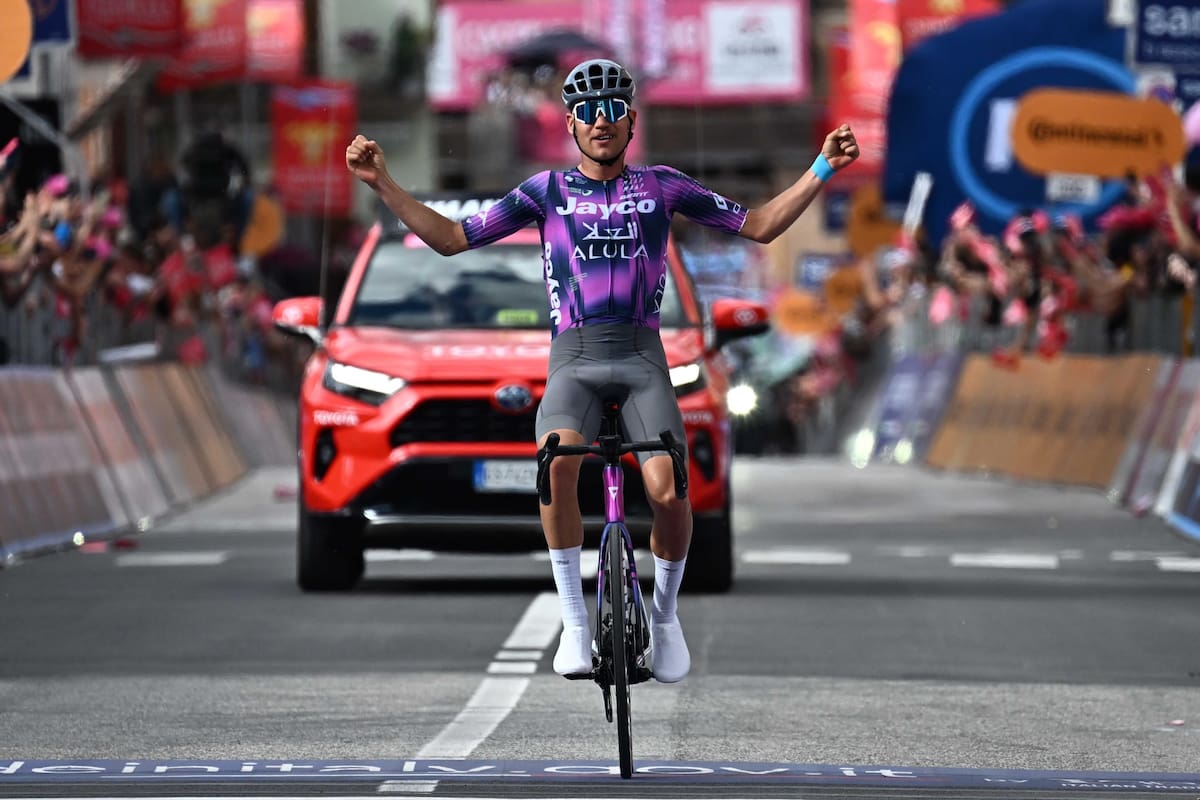 Giro de Italia: Lucas Plapp, el gran vencedor de la octava etapa