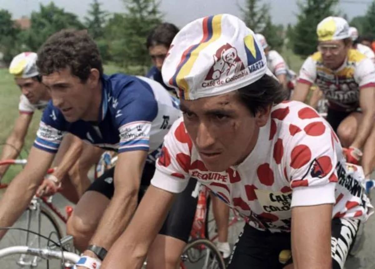Lucho Herrera, exciclista colombiano. //Archivo