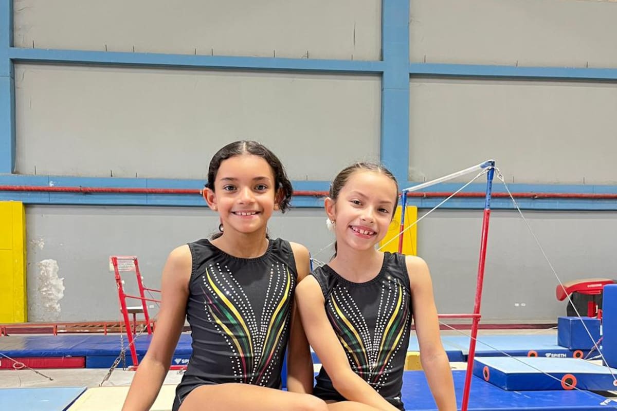Luciana y Emma, con mucho talento