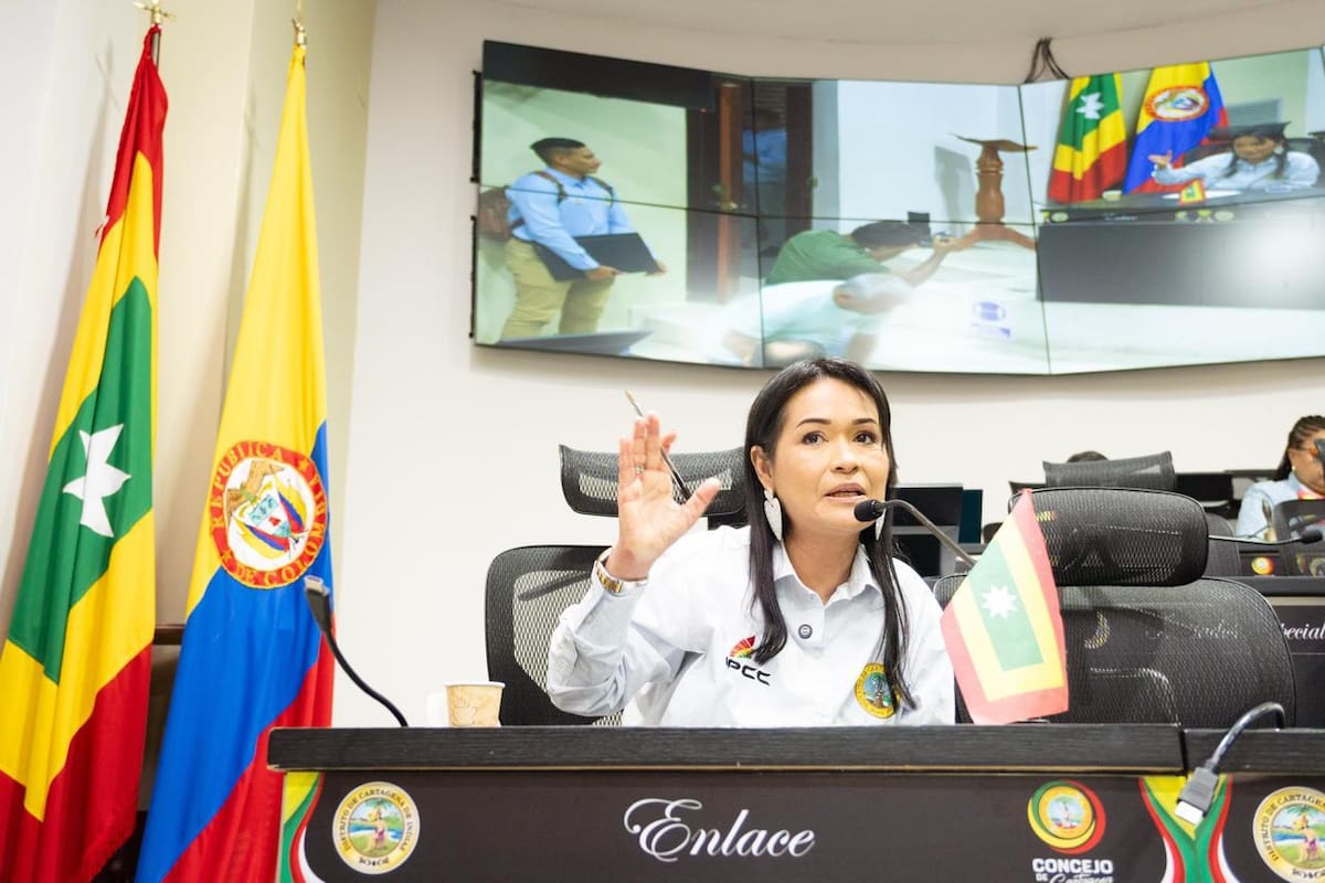 Lucy Espinosa, estuvo dirigiendo el Instituto de Patrimonio de Cultura de Cartagena desde que comenzó el Gobierno distrital de Dumek Turbay Paz. // Foto: Archivo.
