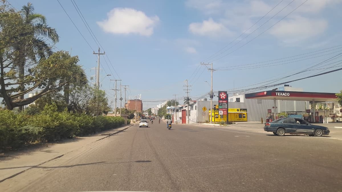 Lugar de accidente de tránsito en La Báscula. // Foto: El Universal