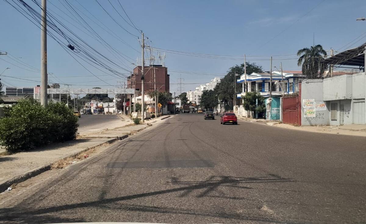 En este lugar ocurrió el fatal accidente de tránsito en el sector de La Báscula. // Foto: El Universal